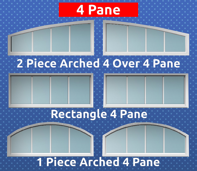 4 Pane Window Styles